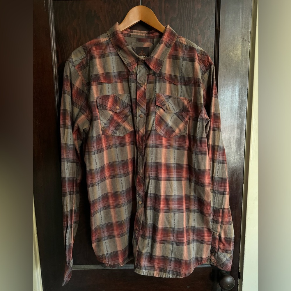 Prana western button down